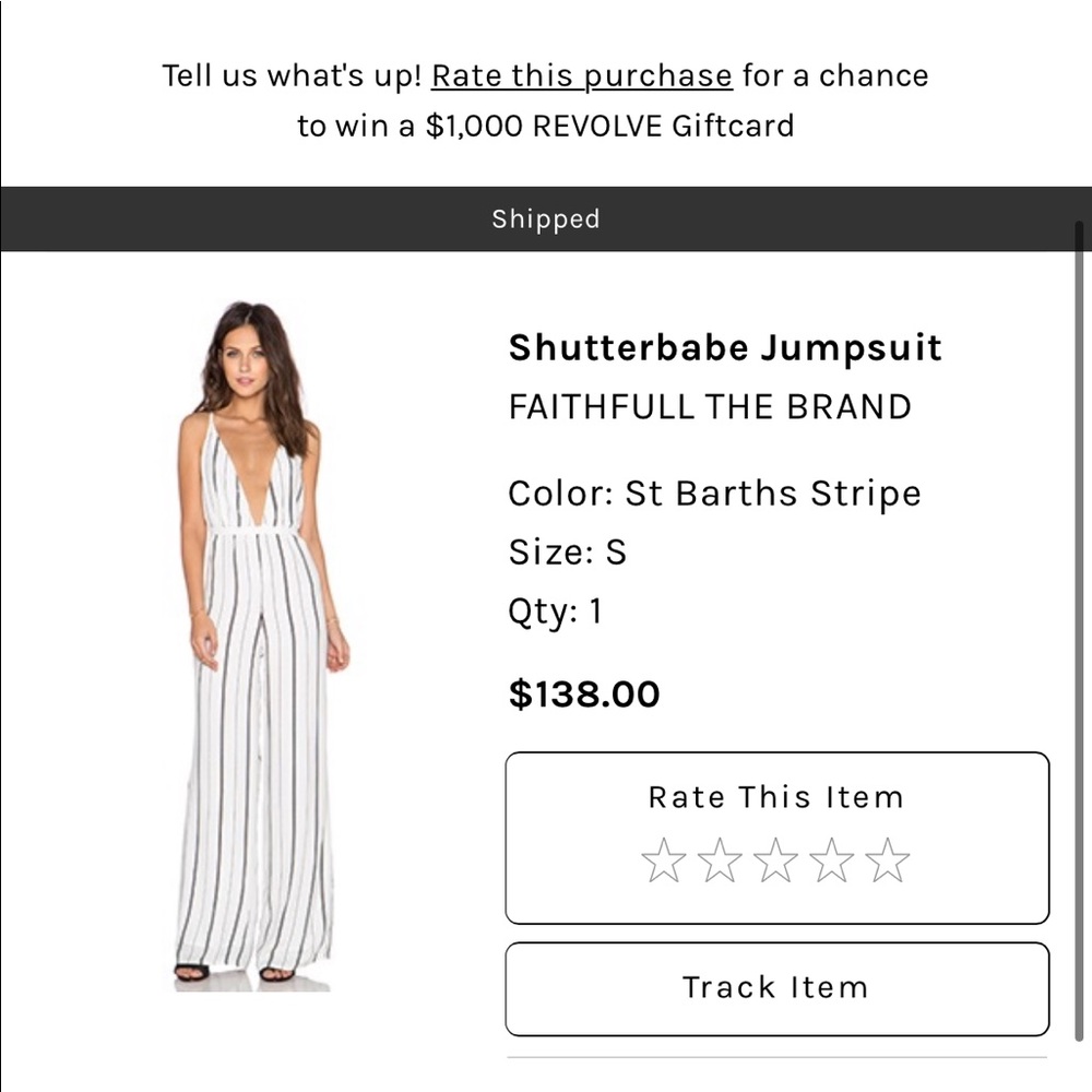 Faithful the Brand gorgeous jumpsuit